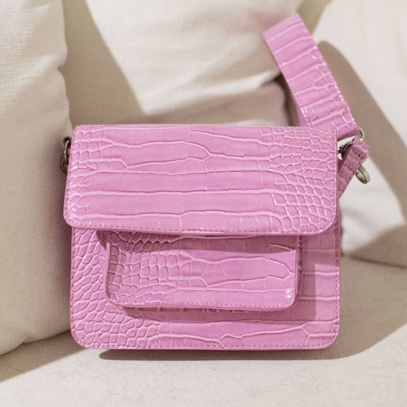 Pink shoulder bag - Picture 1 of 3